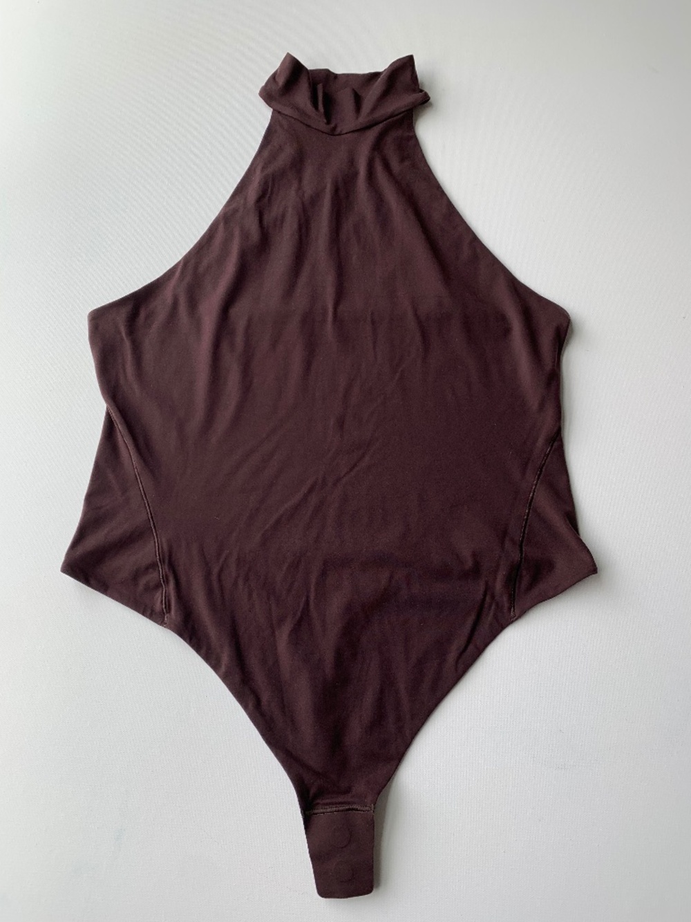 Lululemon Bodysuit Brown Size XL Mockneck Ultra-soft